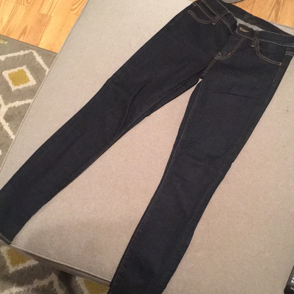 Dark blue skinny jeans